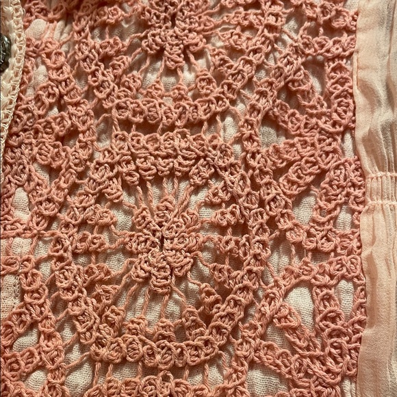 POL Peach Textured Blouse - Picture 5 of 16